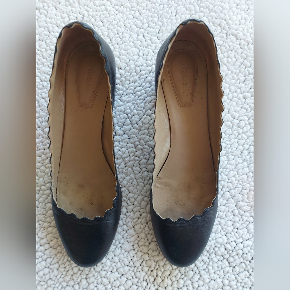 leather shoes from the French brand Chloé, size 38 1/2